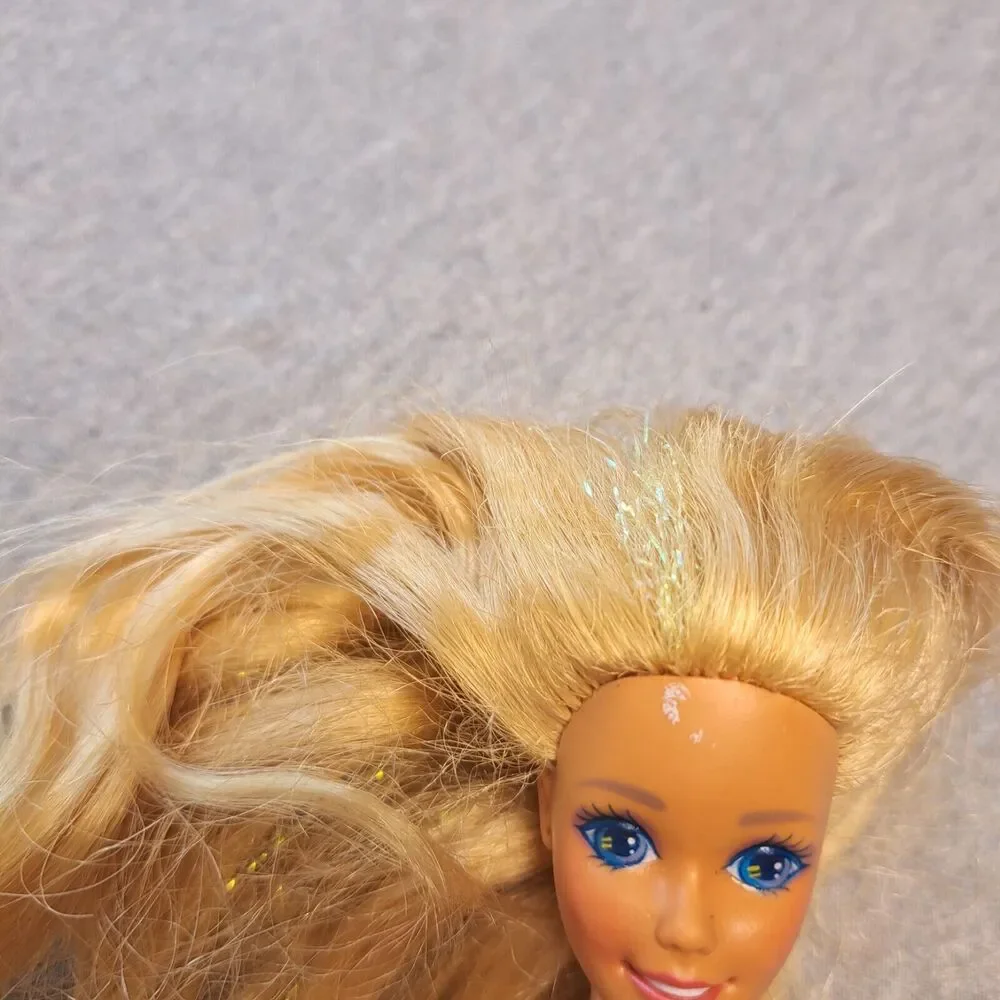Vtg 90s Barbie Fashion Dolls Lot of 5 blonde bombshell beach bikini clothed toys